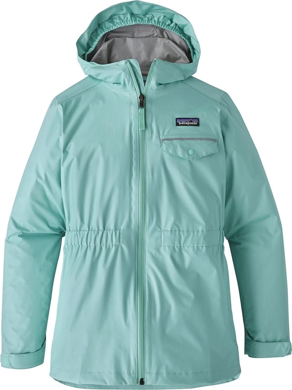 Patagonia Kids' Mint Lightweight Hooded Rain Jacket